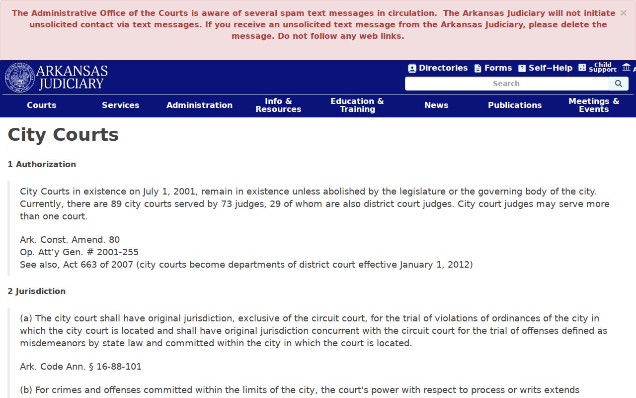 Carroll County bench warrant city court jurisdiction